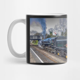 Black Prince Steam Train On The North Norfolk Railway Mug